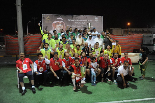 التوريدات أحرز لقب المرحوم داود الداود الثالثة لكرة القدم